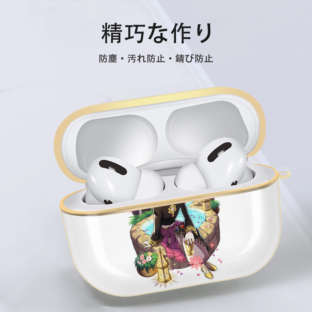 文豪ストレイドッグス Bungo Stray Dogs 【AirPods Pro用】ハードシェル保護ケース｜耐衝撃・防指紋・カラビナ付き商品仕様