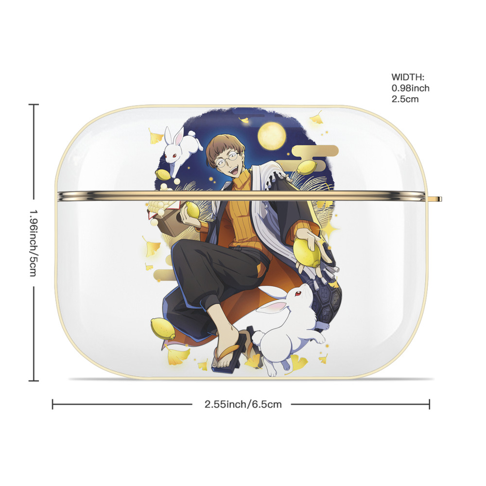 文豪ストレイドッグス Bungo Stray Dogs 【AirPods Pro用】ハードシェル保護ケース｜耐衝撃・防指紋・カラビナ付き商品仕様