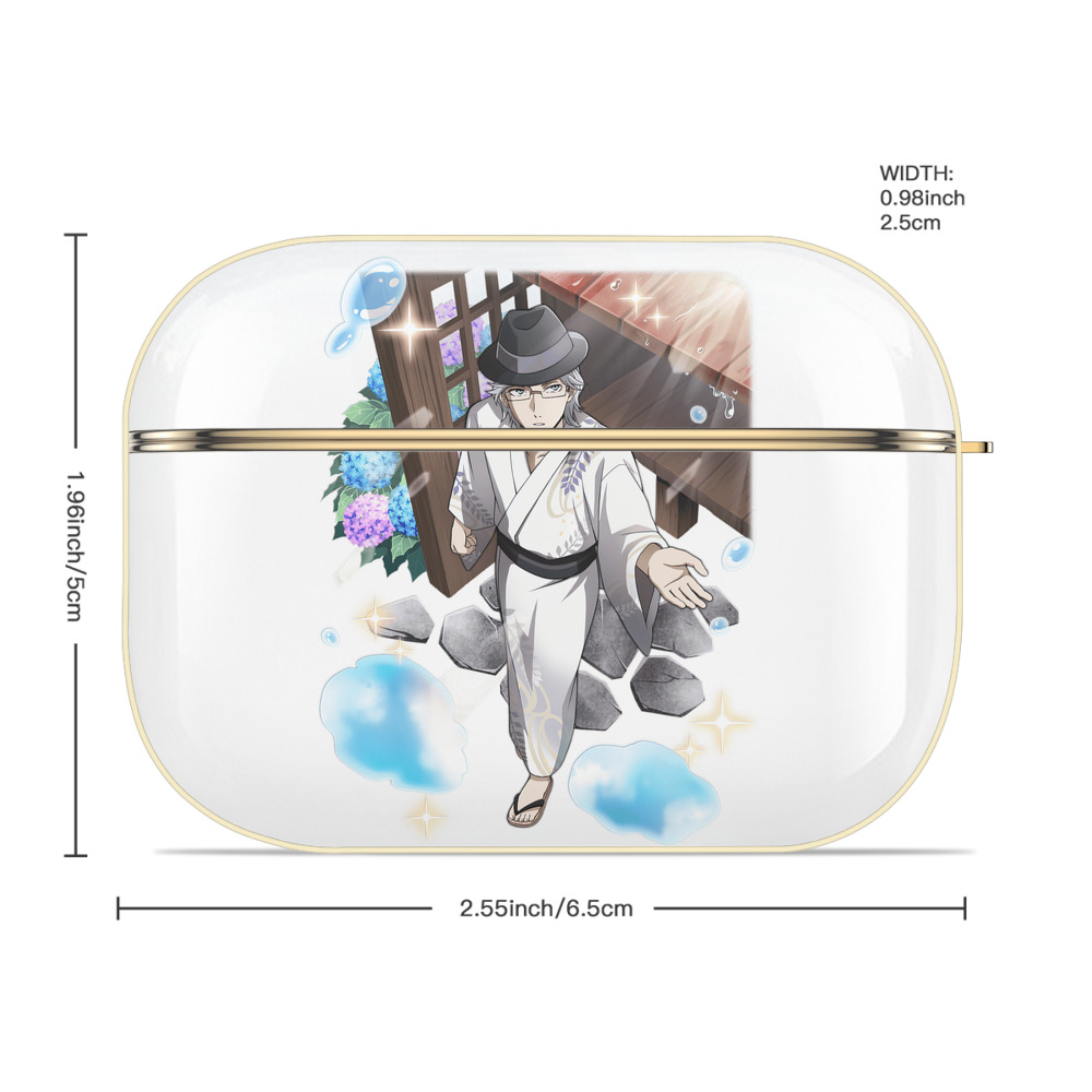 文豪ストレイドッグス Bungo Stray Dogs 【AirPods Pro用】ハードシェル保護ケース｜耐衝撃・防指紋・カラビナ付き商品仕様