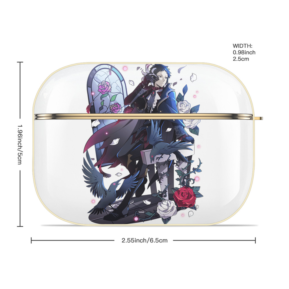 文豪ストレイドッグス Bungo Stray Dogs 【AirPods Pro用】ハードシェル保護ケース｜耐衝撃・防指紋・カラビナ付き商品仕様