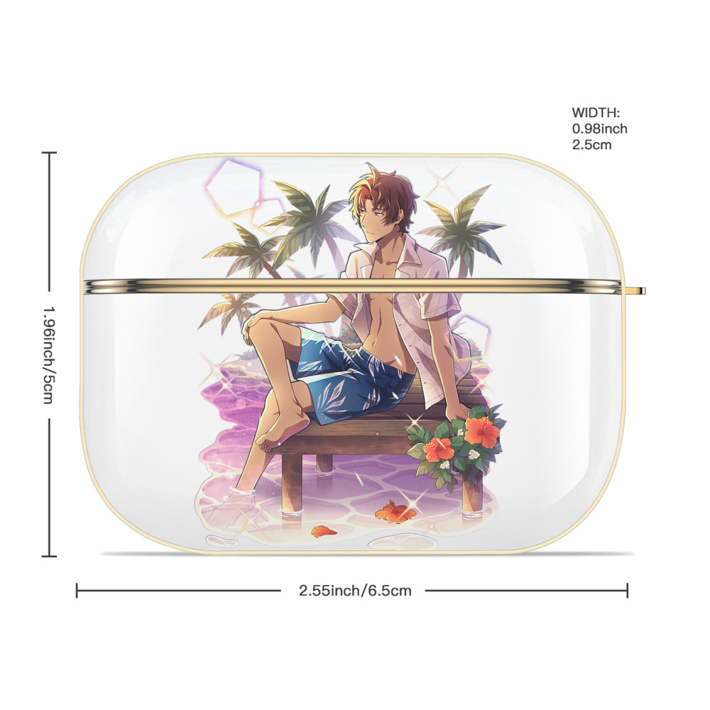 文豪ストレイドッグス Bungo Stray Dogs 【AirPods Pro用】ハードシェル保護ケース｜耐衝撃・防指紋・カラビナ付き商品仕様