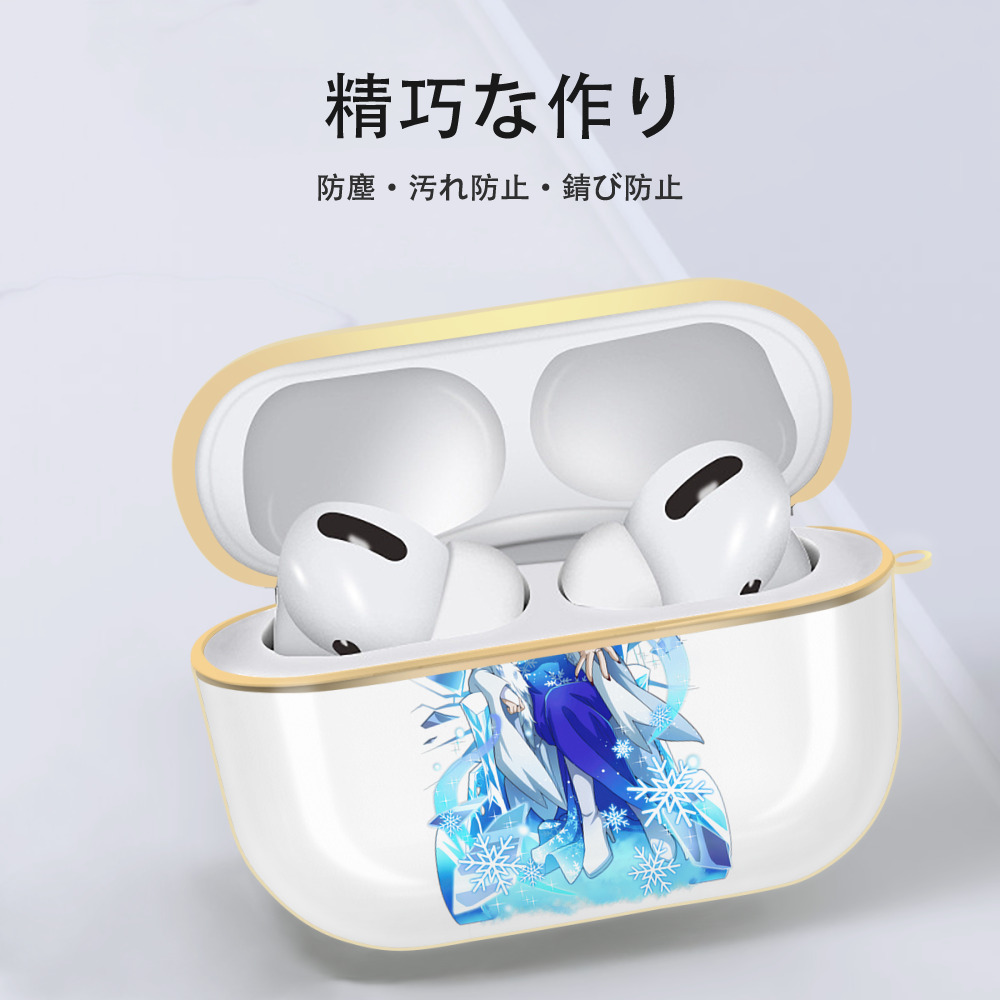 文豪ストレイドッグス Bungo Stray Dogs 【AirPods Pro用】ハードシェル保護ケース｜耐衝撃・防指紋・カラビナ付き商品仕様
