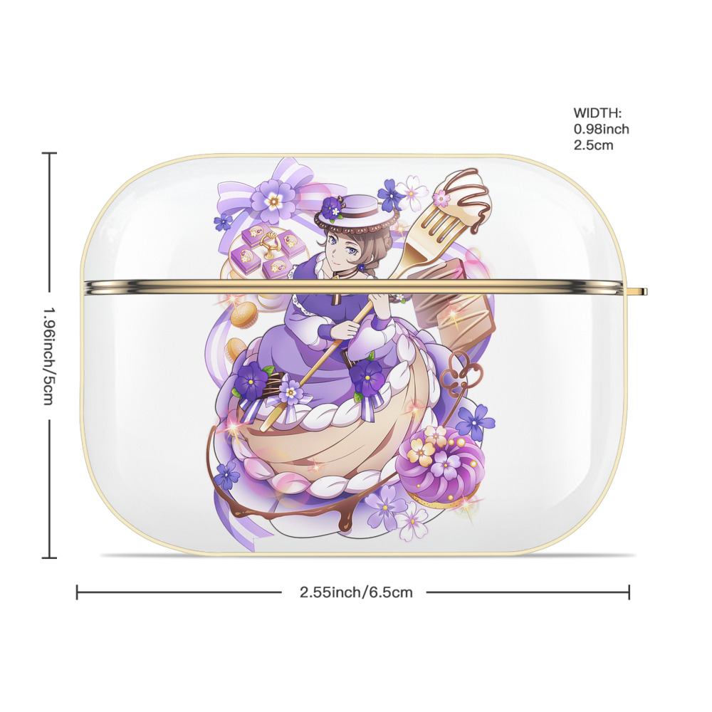 文豪ストレイドッグス Bungo Stray Dogs 【AirPods Pro用】ハードシェル保護ケース｜耐衝撃・防指紋・カラビナ付き商品仕様