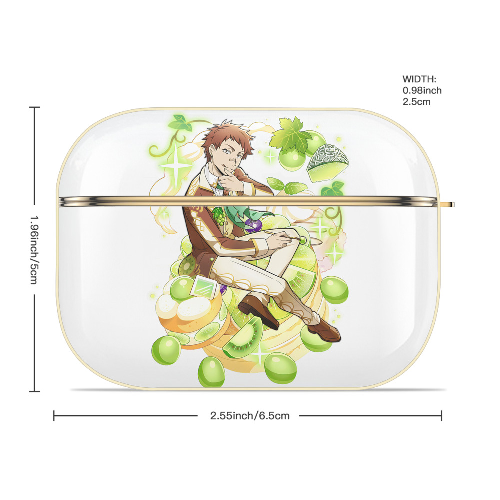 文豪ストレイドッグス Bungo Stray Dogs 【AirPods Pro用】ハードシェル保護ケース｜耐衝撃・防指紋・カラビナ付き商品仕様