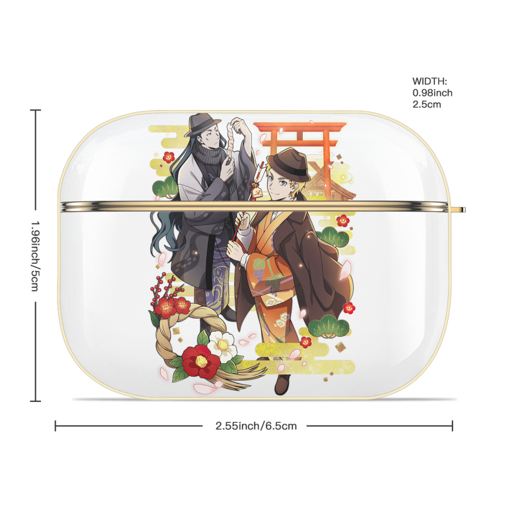 文豪ストレイドッグス Bungo Stray Dogs 【AirPods Pro用】ハードシェル保護ケース｜耐衝撃・防指紋・カラビナ付き商品仕様