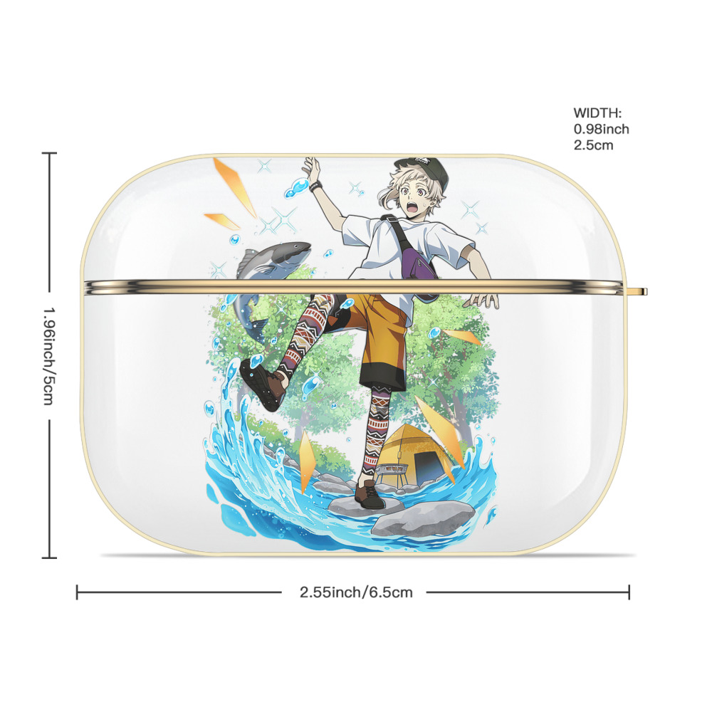 文豪ストレイドッグス Bungo Stray Dogs 【AirPods Pro用】ハードシェル保護ケース｜耐衝撃・防指紋・カラビナ付き商品仕様