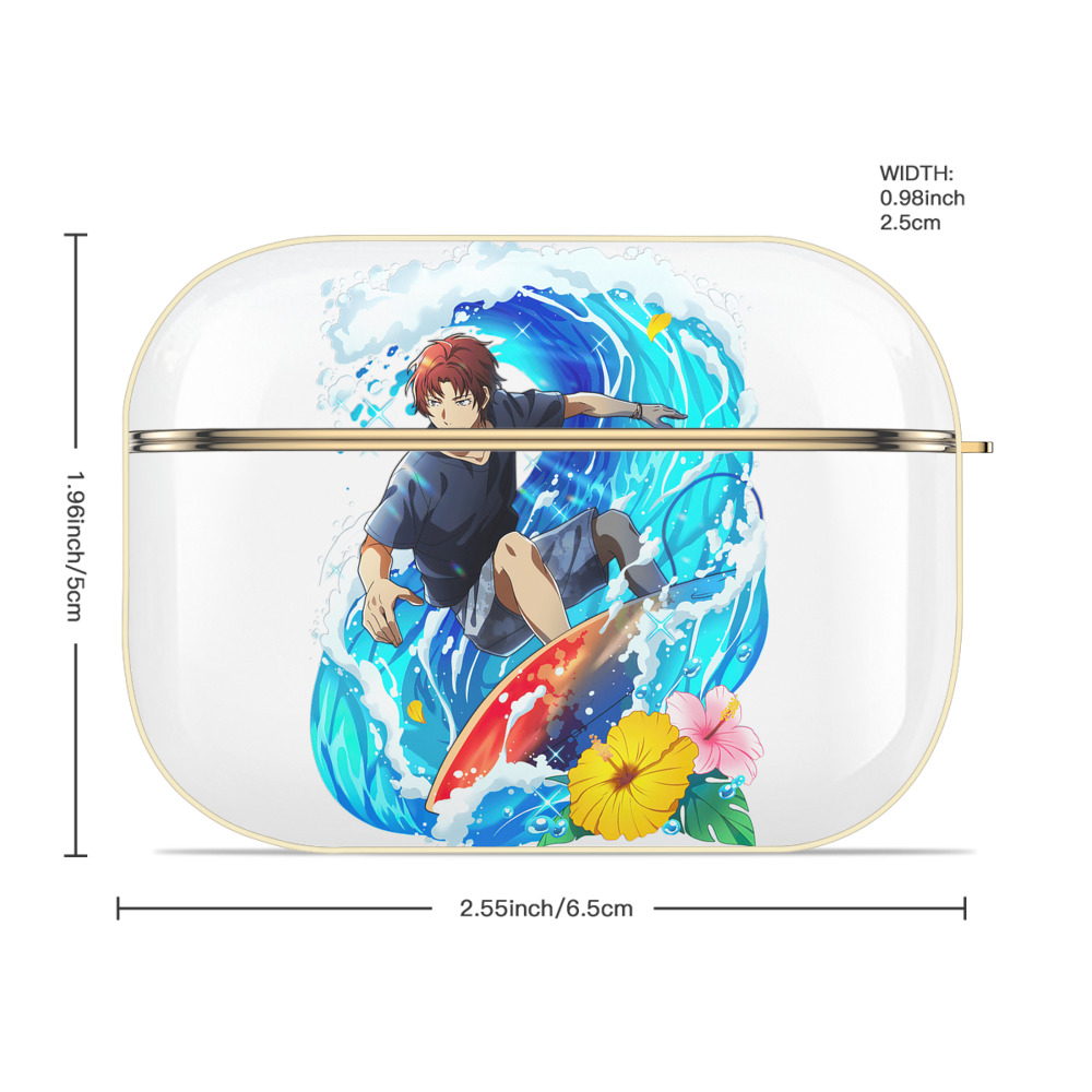 文豪ストレイドッグス Bungo Stray Dogs 【AirPods Pro用】ハードシェル保護ケース｜耐衝撃・防指紋・カラビナ付き商品仕様