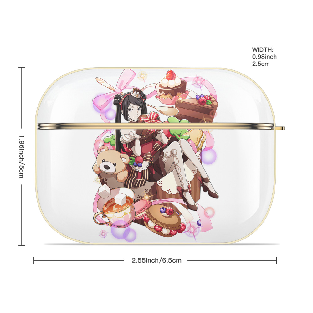 文豪ストレイドッグス Bungo Stray Dogs 【AirPods Pro用】ハードシェル保護ケース｜耐衝撃・防指紋・カラビナ付き商品仕様