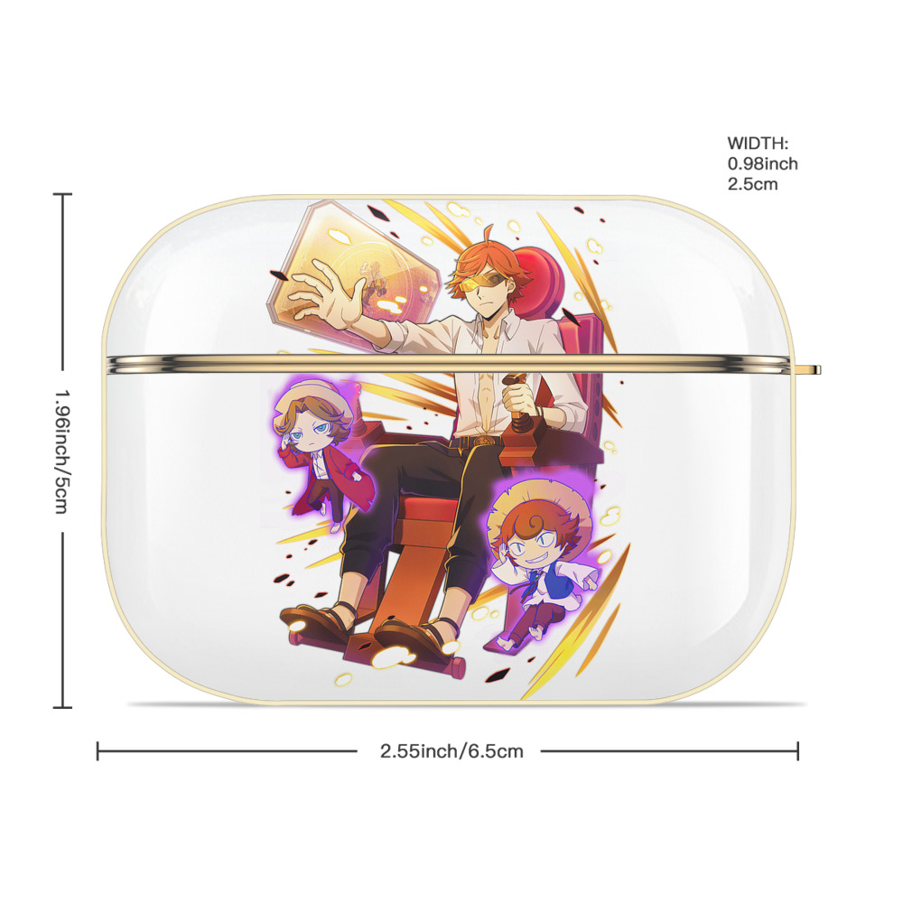 文豪ストレイドッグス Bungo Stray Dogs 【AirPods Pro用】ハードシェル保護ケース｜耐衝撃・防指紋・カラビナ付き商品仕様