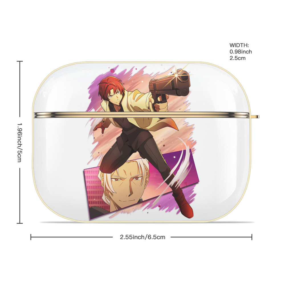 文豪ストレイドッグス Bungo Stray Dogs 【AirPods Pro用】ハードシェル保護ケース｜耐衝撃・防指紋・カラビナ付き商品仕様