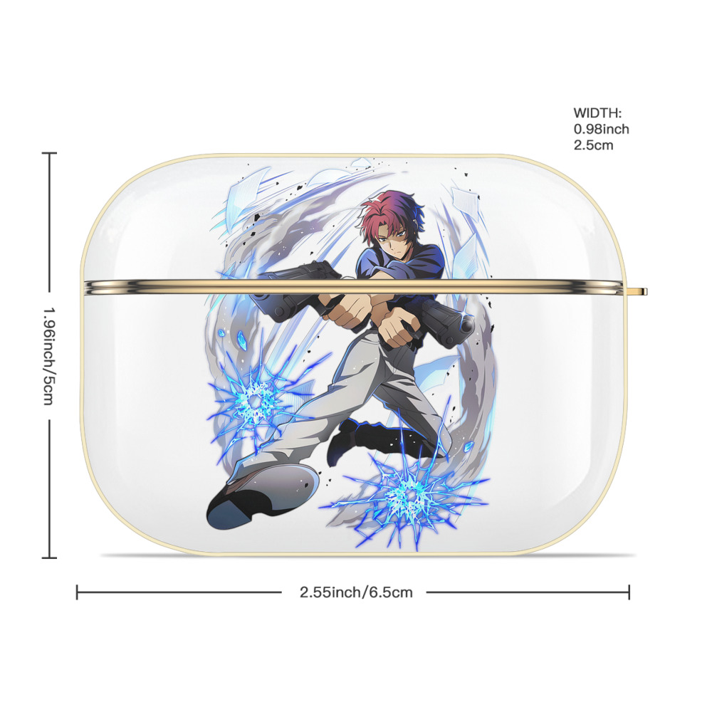 文豪ストレイドッグス Bungo Stray Dogs 【AirPods Pro用】ハードシェル保護ケース｜耐衝撃・防指紋・カラビナ付き商品仕様
