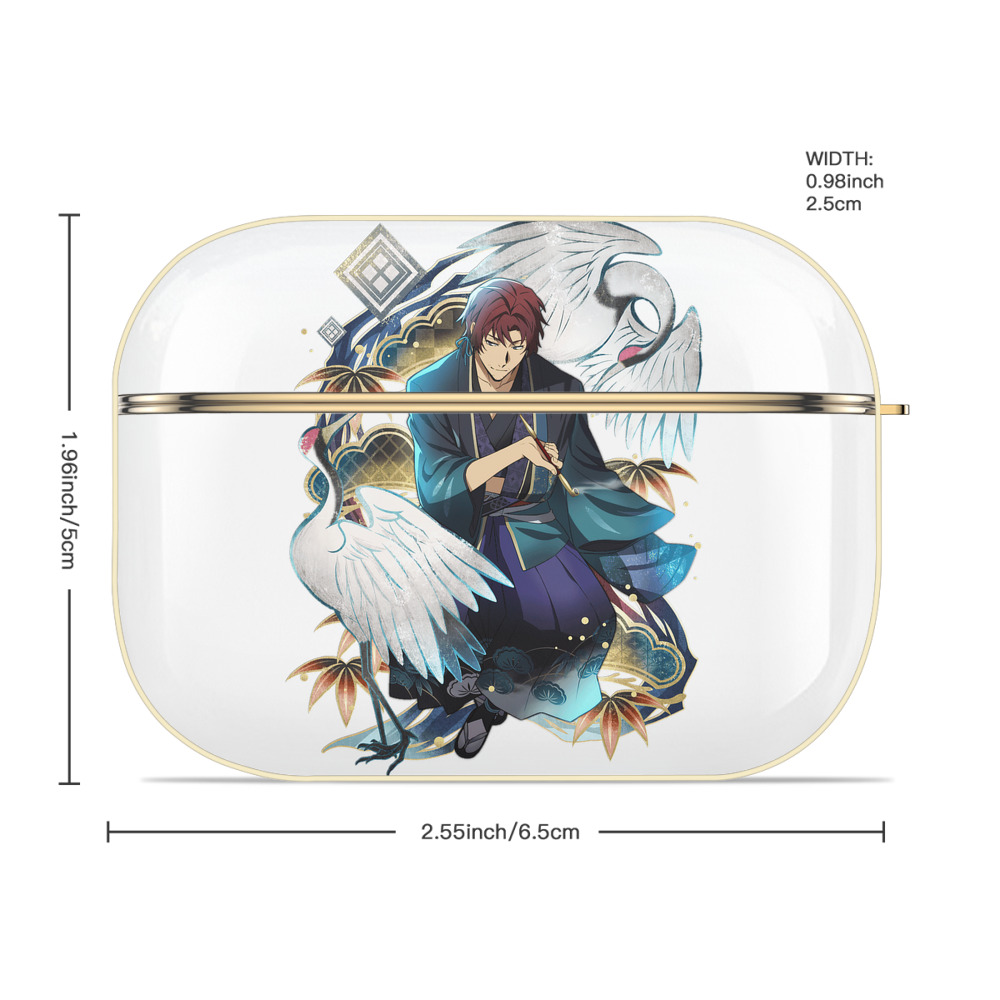文豪ストレイドッグス Bungo Stray Dogs 【AirPods Pro用】ハードシェル保護ケース｜耐衝撃・防指紋・カラビナ付き商品仕様