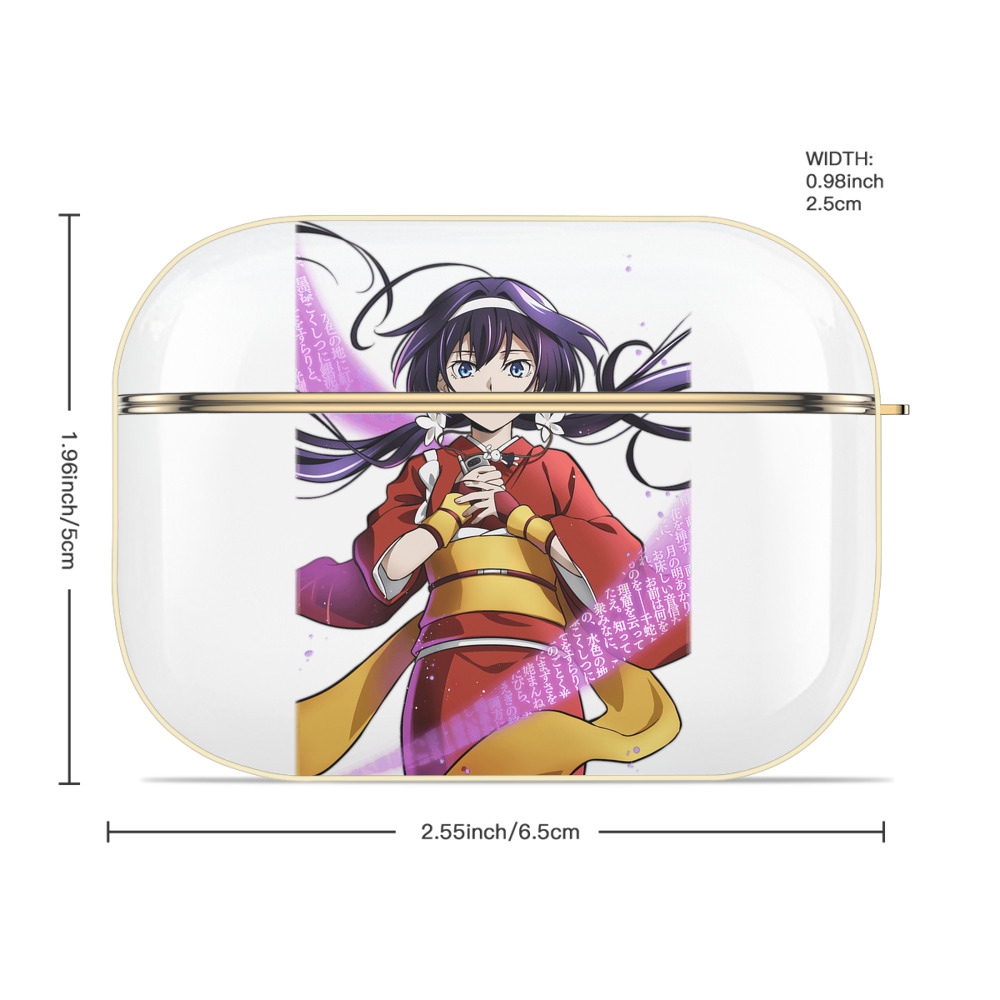 文豪ストレイドッグス Bungo Stray Dogs 【AirPods Pro用】ハードシェル保護ケース｜耐衝撃・防指紋・カラビナ付き商品仕様