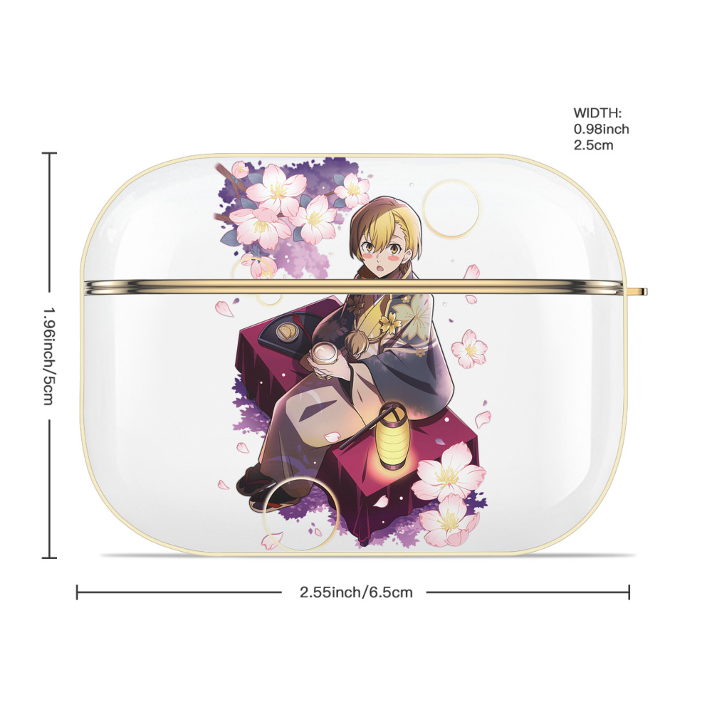 文豪ストレイドッグス Bungo Stray Dogs 【AirPods Pro用】ハードシェル保護ケース｜耐衝撃・防指紋・カラビナ付き商品仕様