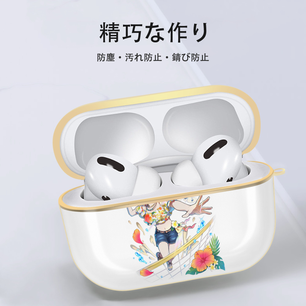 文豪ストレイドッグス Bungo Stray Dogs 【AirPods Pro用】ハードシェル保護ケース｜耐衝撃・防指紋・カラビナ付き商品仕様