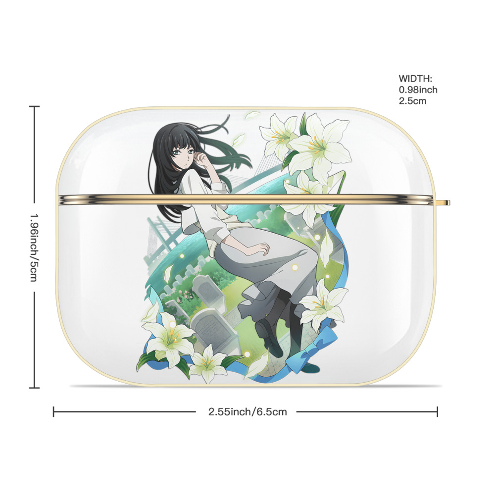 文豪ストレイドッグス Bungo Stray Dogs 【AirPods Pro用】ハードシェル保護ケース｜耐衝撃・防指紋・カラビナ付き商品仕様
