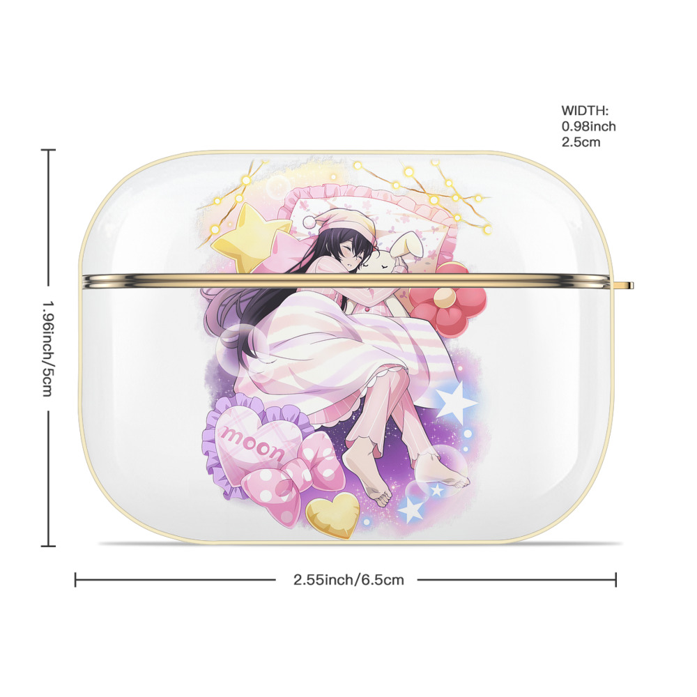 文豪ストレイドッグス Bungo Stray Dogs 【AirPods Pro用】ハードシェル保護ケース｜耐衝撃・防指紋・カラビナ付き商品仕様