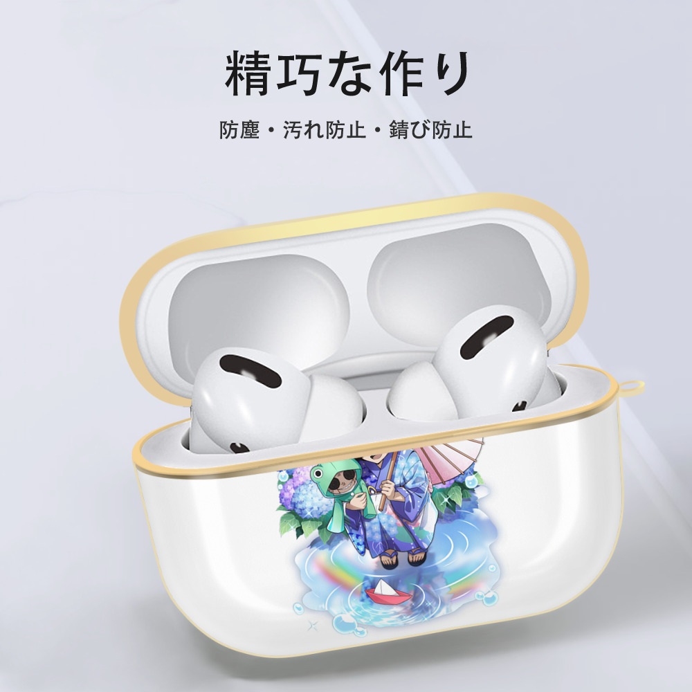 文豪ストレイドッグス Bungo Stray Dogs 【AirPods Pro用】ハードシェル保護ケース｜耐衝撃・防指紋・カラビナ付き商品仕様