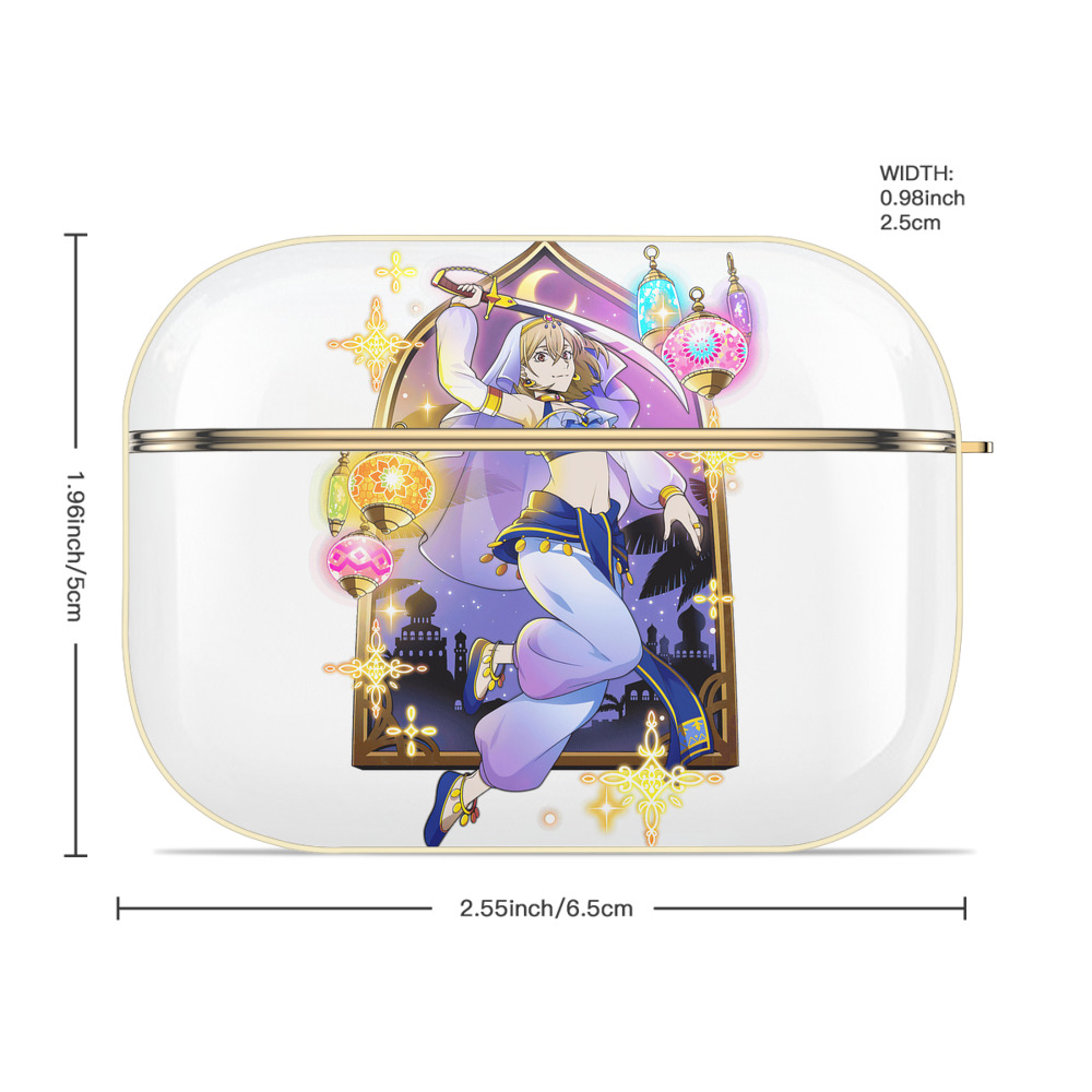 文豪ストレイドッグス Bungo Stray Dogs 【AirPods Pro用】ハードシェル保護ケース｜耐衝撃・防指紋・カラビナ付き商品仕様