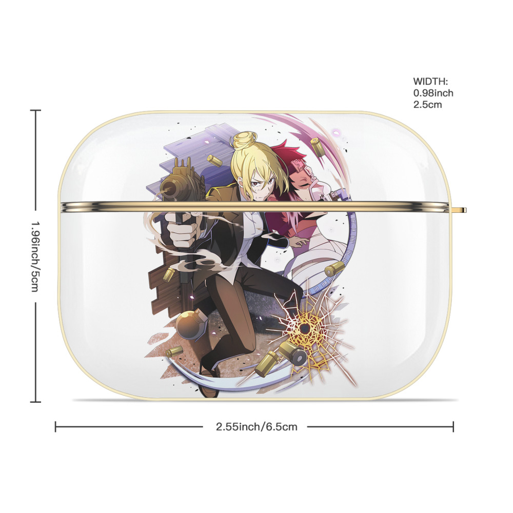 文豪ストレイドッグス Bungo Stray Dogs 【AirPods Pro用】ハードシェル保護ケース｜耐衝撃・防指紋・カラビナ付き商品仕様