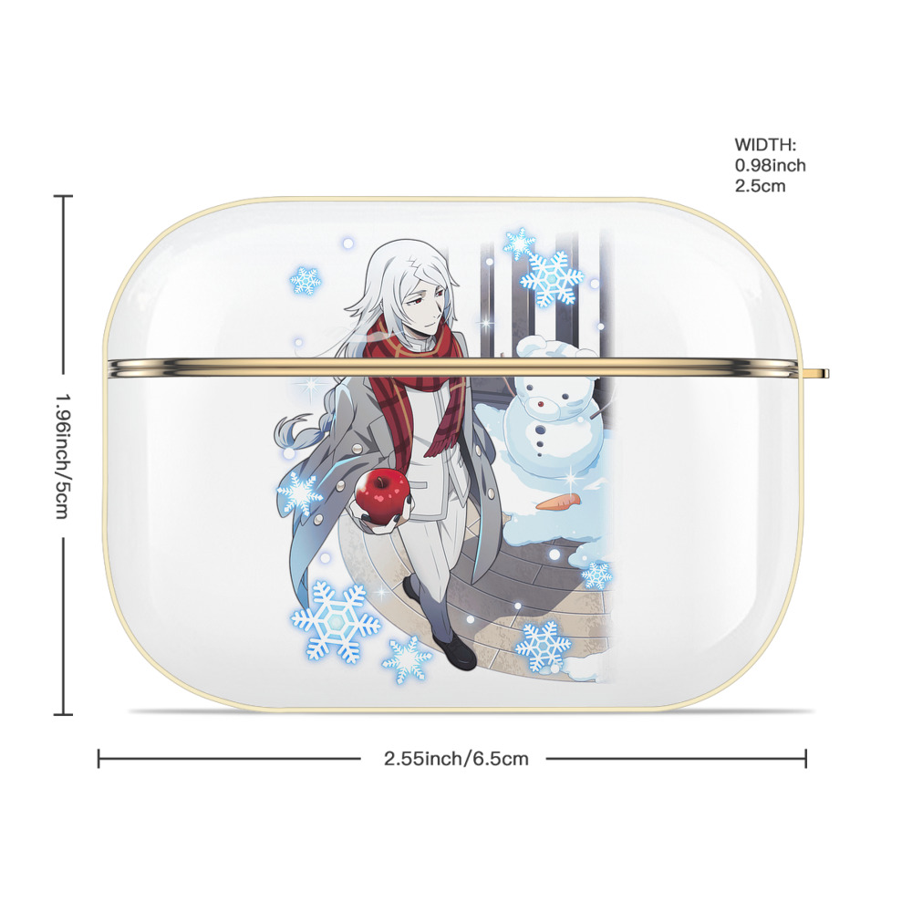 文豪ストレイドッグス Bungo Stray Dogs 【AirPods Pro用】ハードシェル保護ケース｜耐衝撃・防指紋・カラビナ付き商品仕様