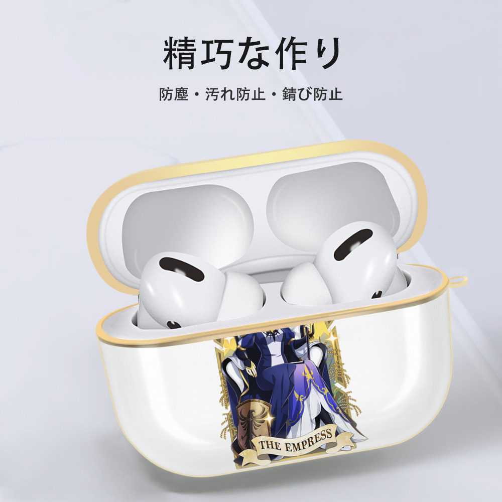 文豪ストレイドッグス Bungo Stray Dogs 【AirPods Pro用】ハードシェル保護ケース｜耐衝撃・防指紋・カラビナ付き商品仕様
