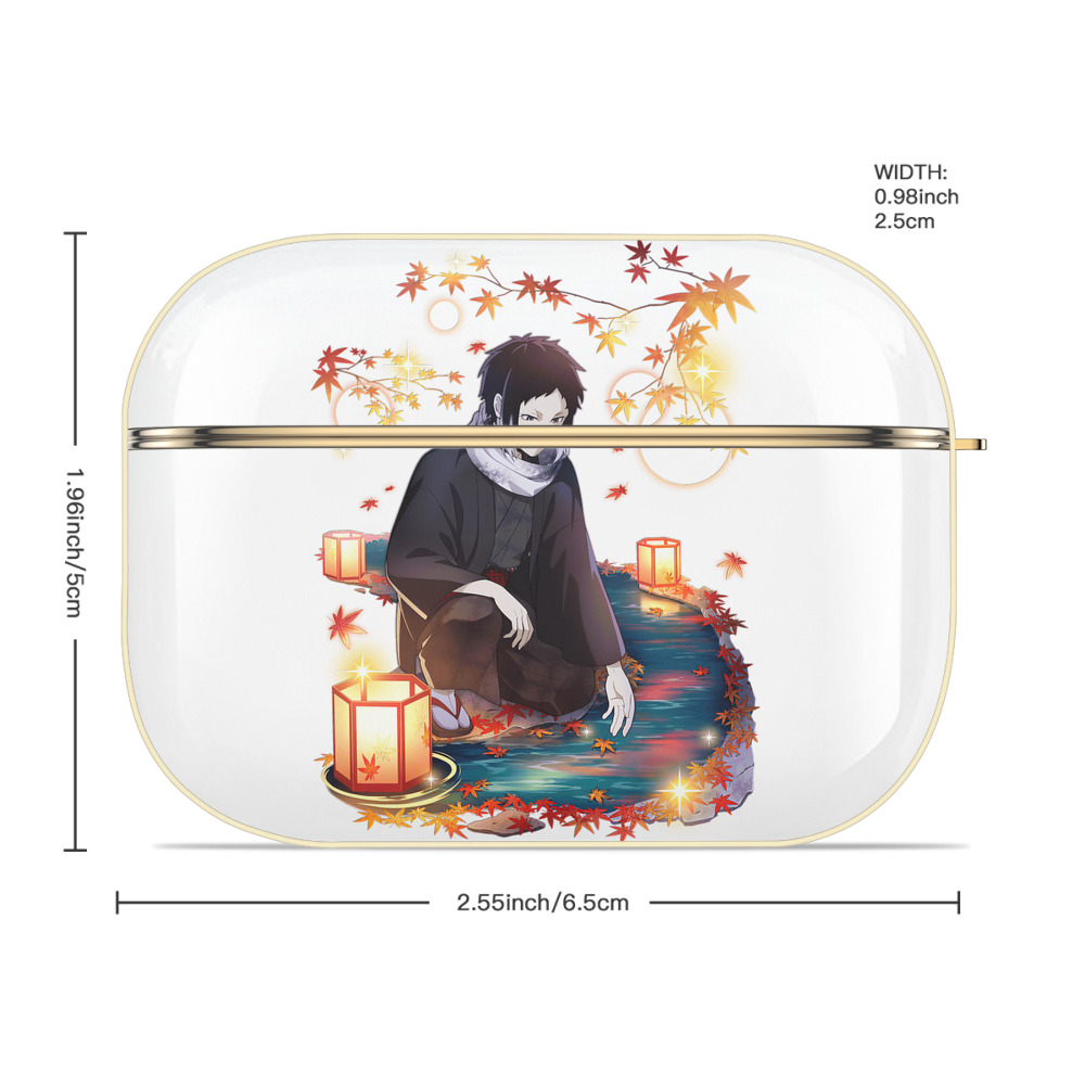 文豪ストレイドッグス Bungo Stray Dogs 【AirPods Pro用】ハードシェル保護ケース｜耐衝撃・防指紋・カラビナ付き商品仕様