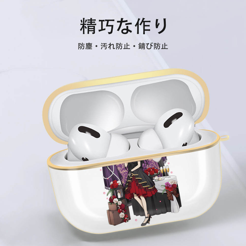 文豪ストレイドッグス Bungo Stray Dogs 【AirPods Pro用】ハードシェル保護ケース｜耐衝撃・防指紋・カラビナ付き商品仕様