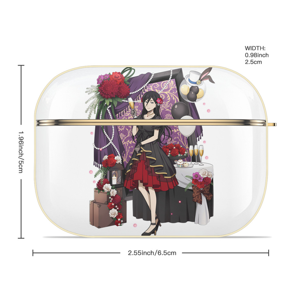 文豪ストレイドッグス Bungo Stray Dogs 【AirPods Pro用】ハードシェル保護ケース｜耐衝撃・防指紋・カラビナ付き商品仕様