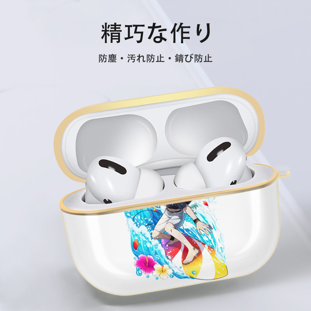 文豪ストレイドッグス Bungo Stray Dogs 【AirPods Pro用】ハードシェル保護ケース｜耐衝撃・防指紋・カラビナ付き商品仕様