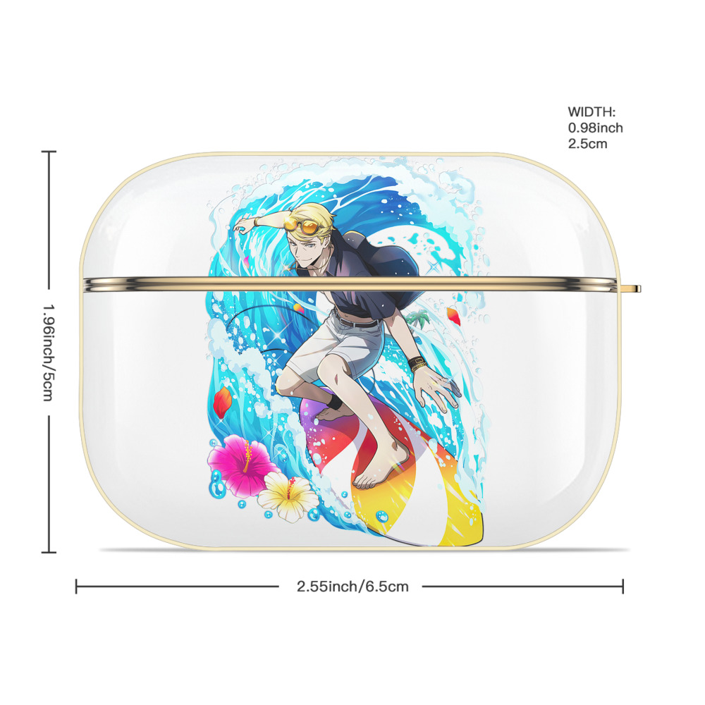 文豪ストレイドッグス Bungo Stray Dogs 【AirPods Pro用】ハードシェル保護ケース｜耐衝撃・防指紋・カラビナ付き商品仕様