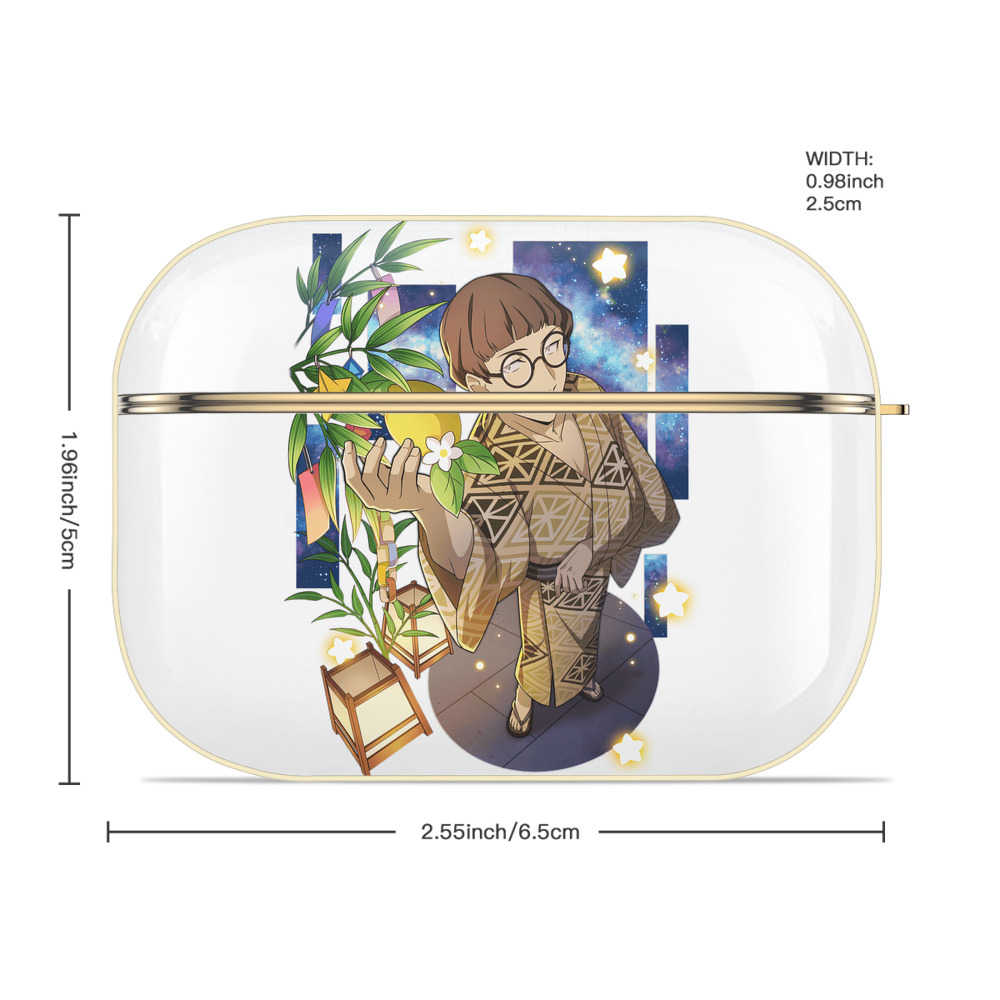 文豪ストレイドッグス Bungo Stray Dogs 【AirPods Pro用】ハードシェル保護ケース｜耐衝撃・防指紋・カラビナ付き商品仕様