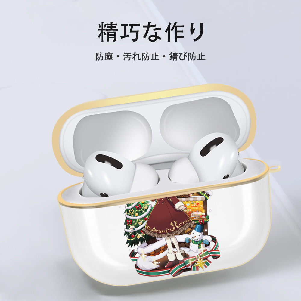 文豪ストレイドッグス Bungo Stray Dogs 【AirPods Pro用】ハードシェル保護ケース｜耐衝撃・防指紋・カラビナ付き商品仕様