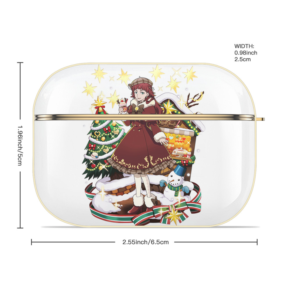 文豪ストレイドッグス Bungo Stray Dogs 【AirPods Pro用】ハードシェル保護ケース｜耐衝撃・防指紋・カラビナ付き商品仕様