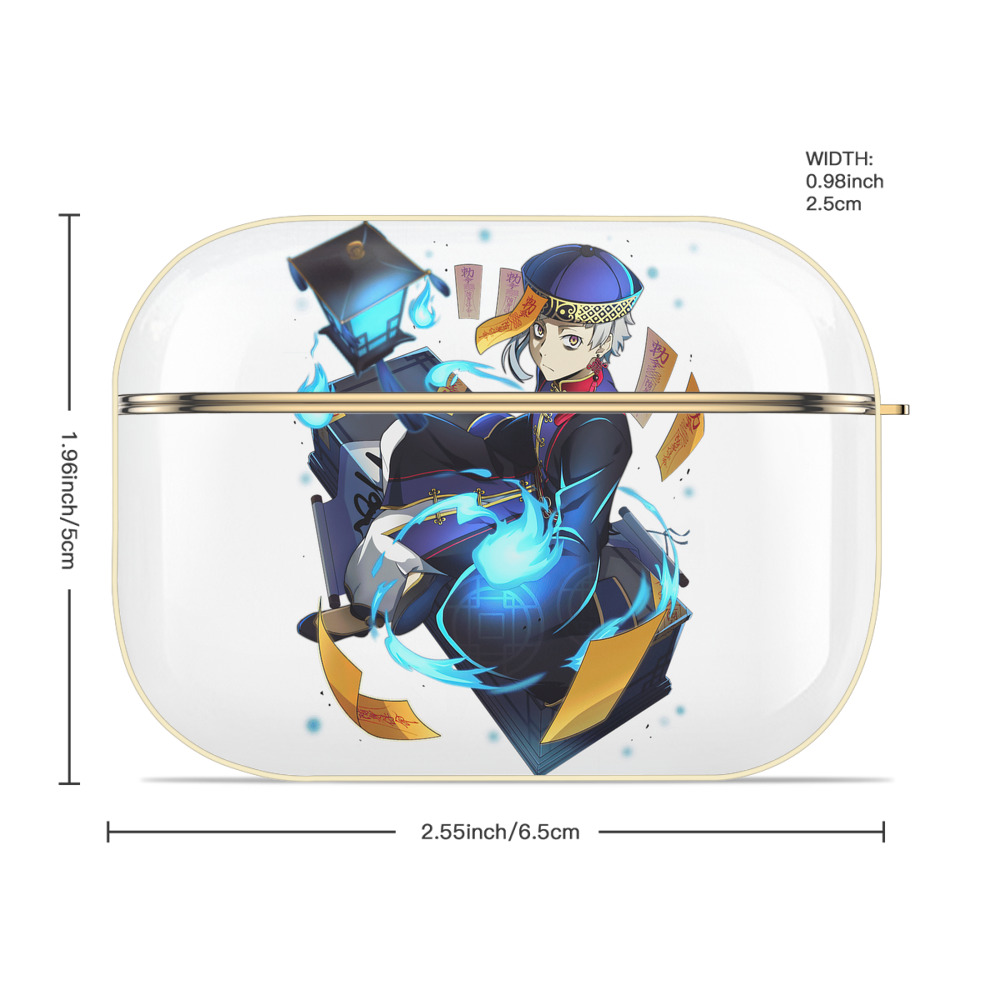 文豪ストレイドッグス Bungo Stray Dogs 【AirPods Pro用】ハードシェル保護ケース｜耐衝撃・防指紋・カラビナ付き商品仕様