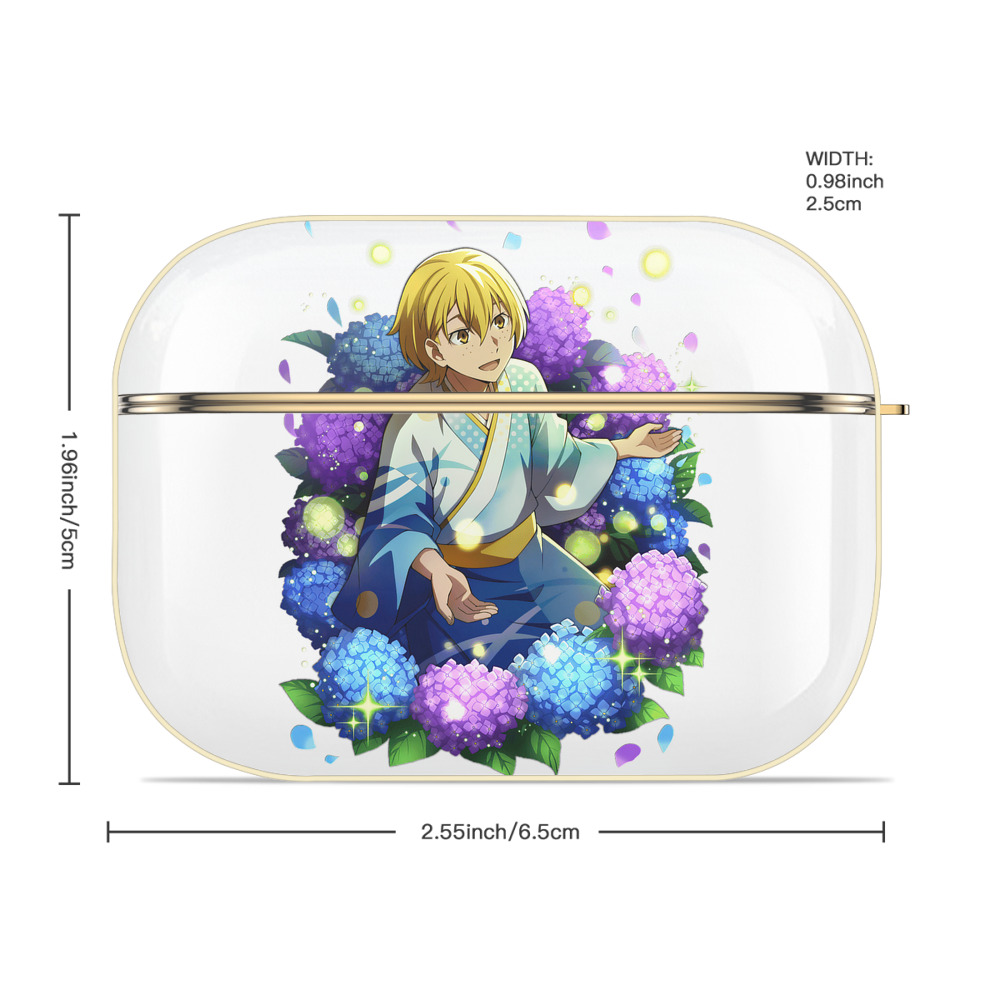 文豪ストレイドッグス Bungo Stray Dogs 【AirPods Pro用】ハードシェル保護ケース｜耐衝撃・防指紋・カラビナ付き商品仕様