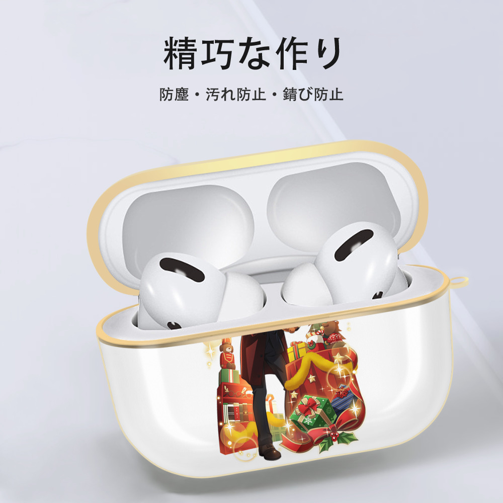 文豪ストレイドッグス Bungo Stray Dogs 【AirPods Pro用】ハードシェル保護ケース｜耐衝撃・防指紋・カラビナ付き商品仕様