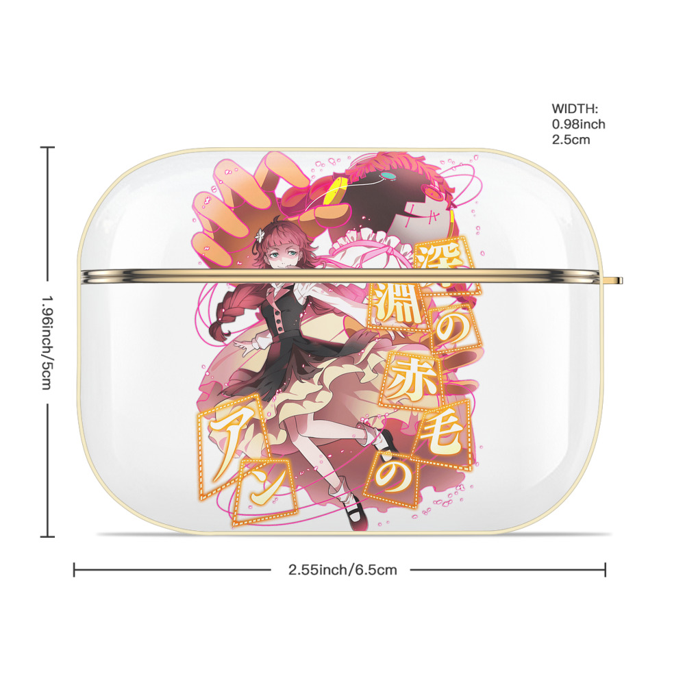 文豪ストレイドッグス Bungo Stray Dogs 【AirPods Pro用】ハードシェル保護ケース｜耐衝撃・防指紋・カラビナ付き商品仕様