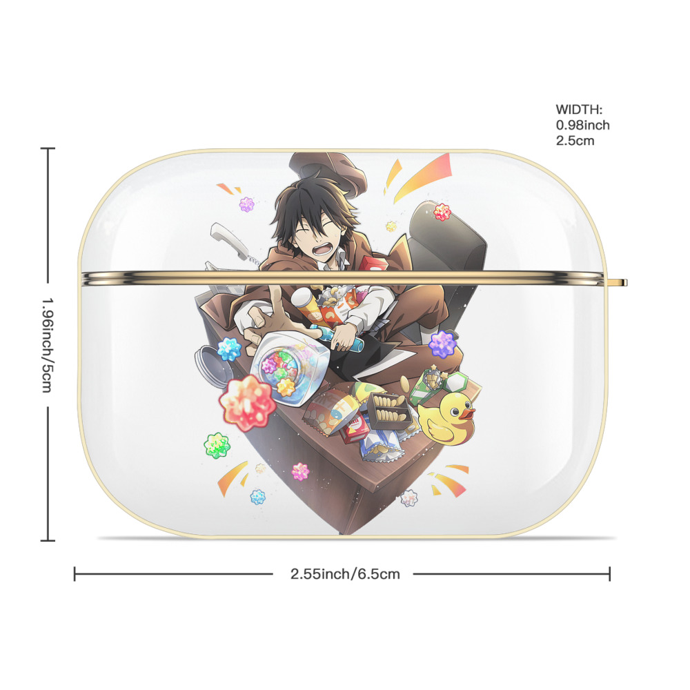 文豪ストレイドッグス Bungo Stray Dogs 【AirPods Pro用】ハードシェル保護ケース｜耐衝撃・防指紋・カラビナ付き商品仕様
