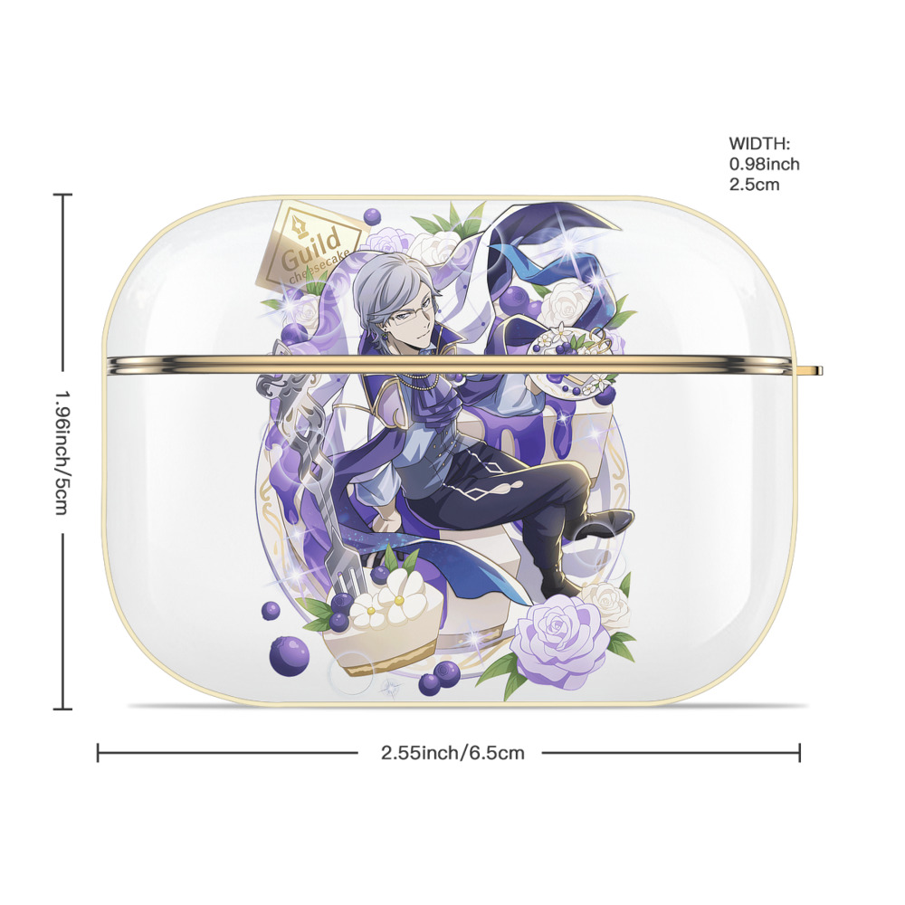 文豪ストレイドッグス Bungo Stray Dogs 【AirPods Pro用】ハードシェル保護ケース｜耐衝撃・防指紋・カラビナ付き商品仕様