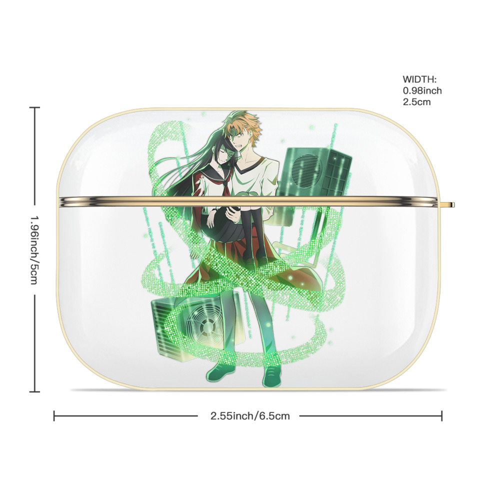 文豪ストレイドッグス Bungo Stray Dogs 【AirPods Pro用】ハードシェル保護ケース｜耐衝撃・防指紋・カラビナ付き商品仕様