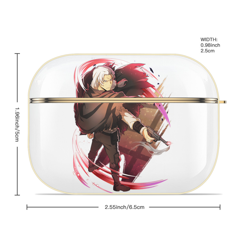 文豪ストレイドッグス Bungo Stray Dogs 【AirPods Pro用】ハードシェル保護ケース｜耐衝撃・防指紋・カラビナ付き商品仕様