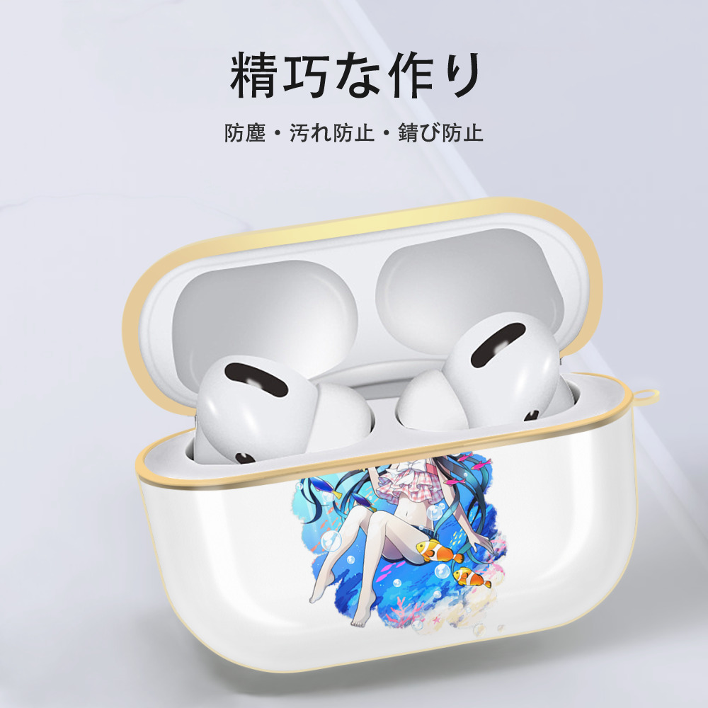 文豪ストレイドッグス Bungo Stray Dogs 【AirPods Pro用】ハードシェル保護ケース｜耐衝撃・防指紋・カラビナ付き商品仕様