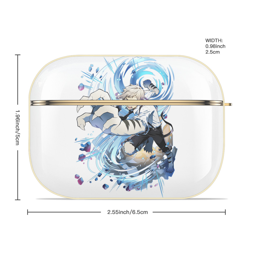 文豪ストレイドッグス Bungo Stray Dogs 【AirPods Pro用】ハードシェル保護ケース｜耐衝撃・防指紋・カラビナ付き商品仕様
