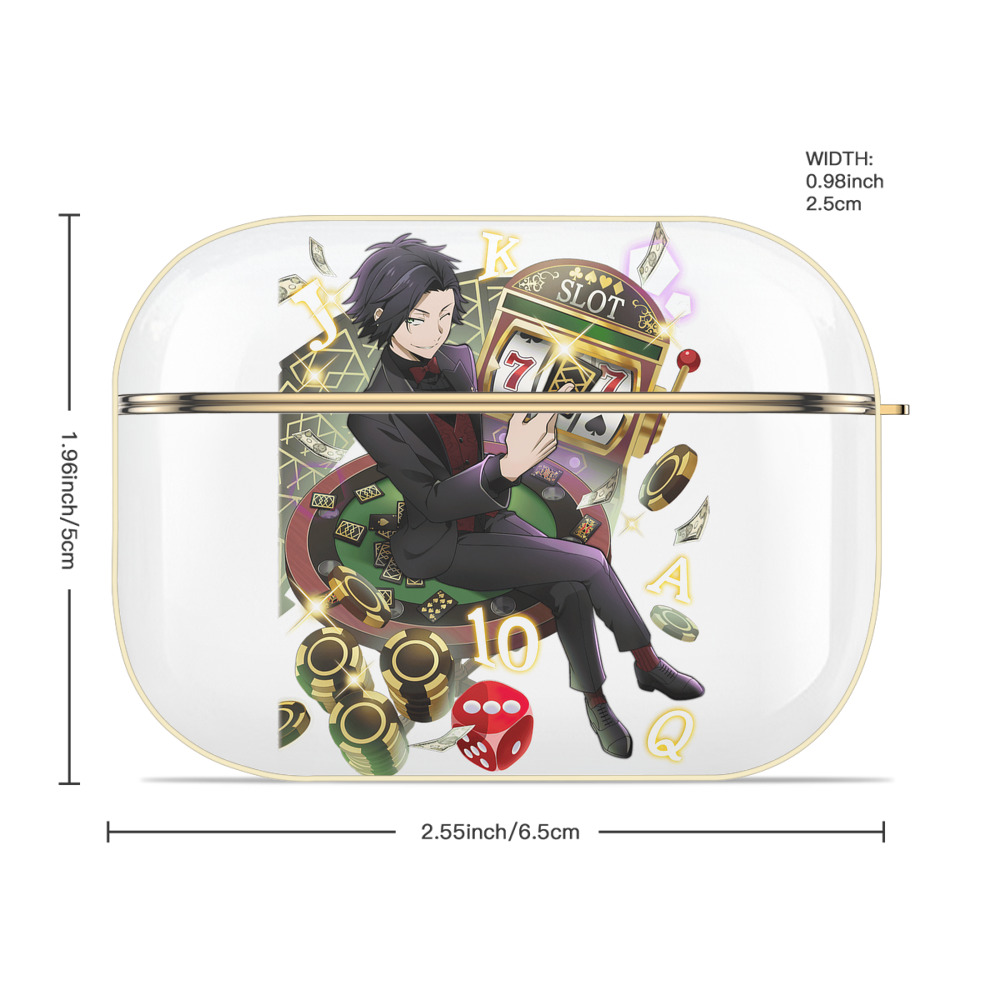 文豪ストレイドッグス Bungo Stray Dogs 【AirPods Pro用】ハードシェル保護ケース｜耐衝撃・防指紋・カラビナ付き商品仕様