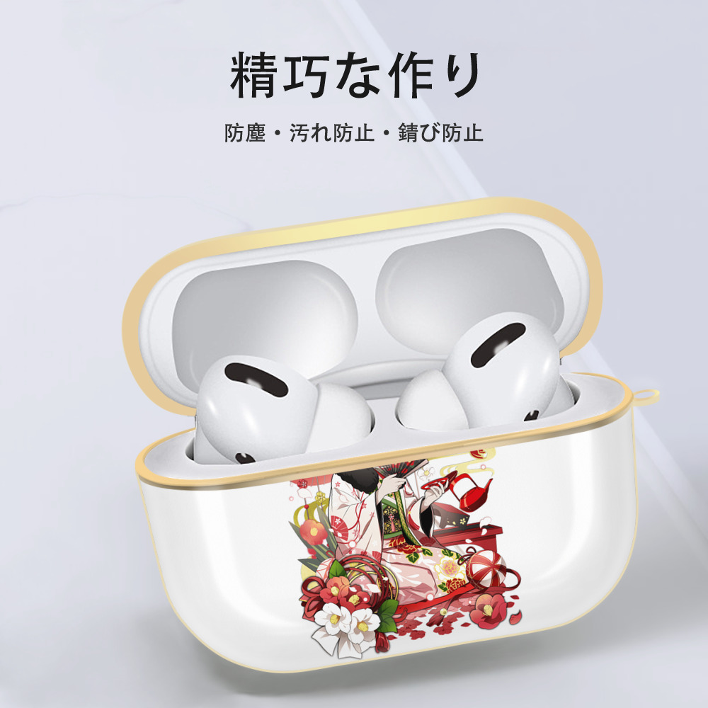 文豪ストレイドッグス Bungo Stray Dogs 【AirPods Pro用】ハードシェル保護ケース｜耐衝撃・防指紋・カラビナ付き商品仕様