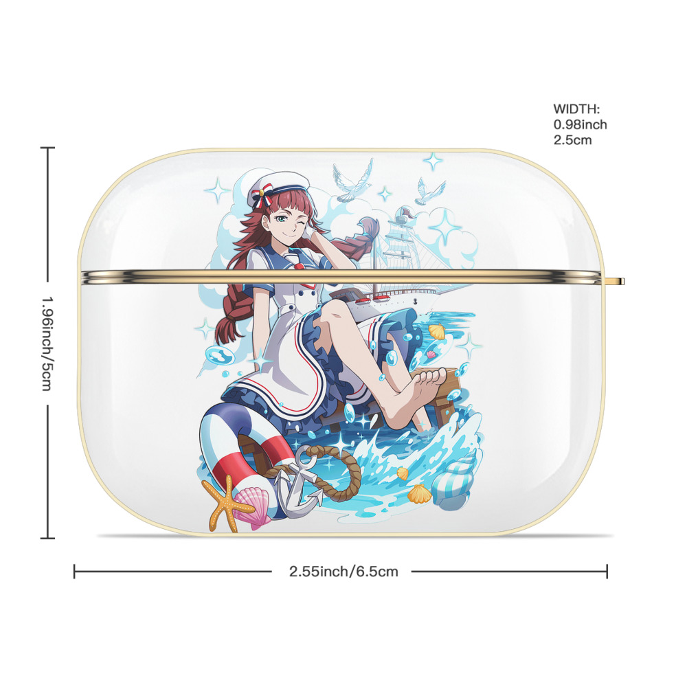 文豪ストレイドッグス Bungo Stray Dogs 【AirPods Pro用】ハードシェル保護ケース｜耐衝撃・防指紋・カラビナ付き商品仕様