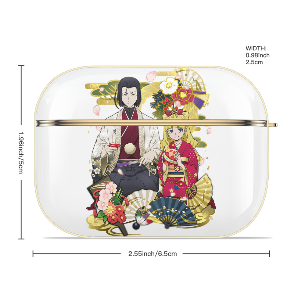 文豪ストレイドッグス Bungo Stray Dogs 【AirPods Pro用】ハードシェル保護ケース｜耐衝撃・防指紋・カラビナ付き商品仕様