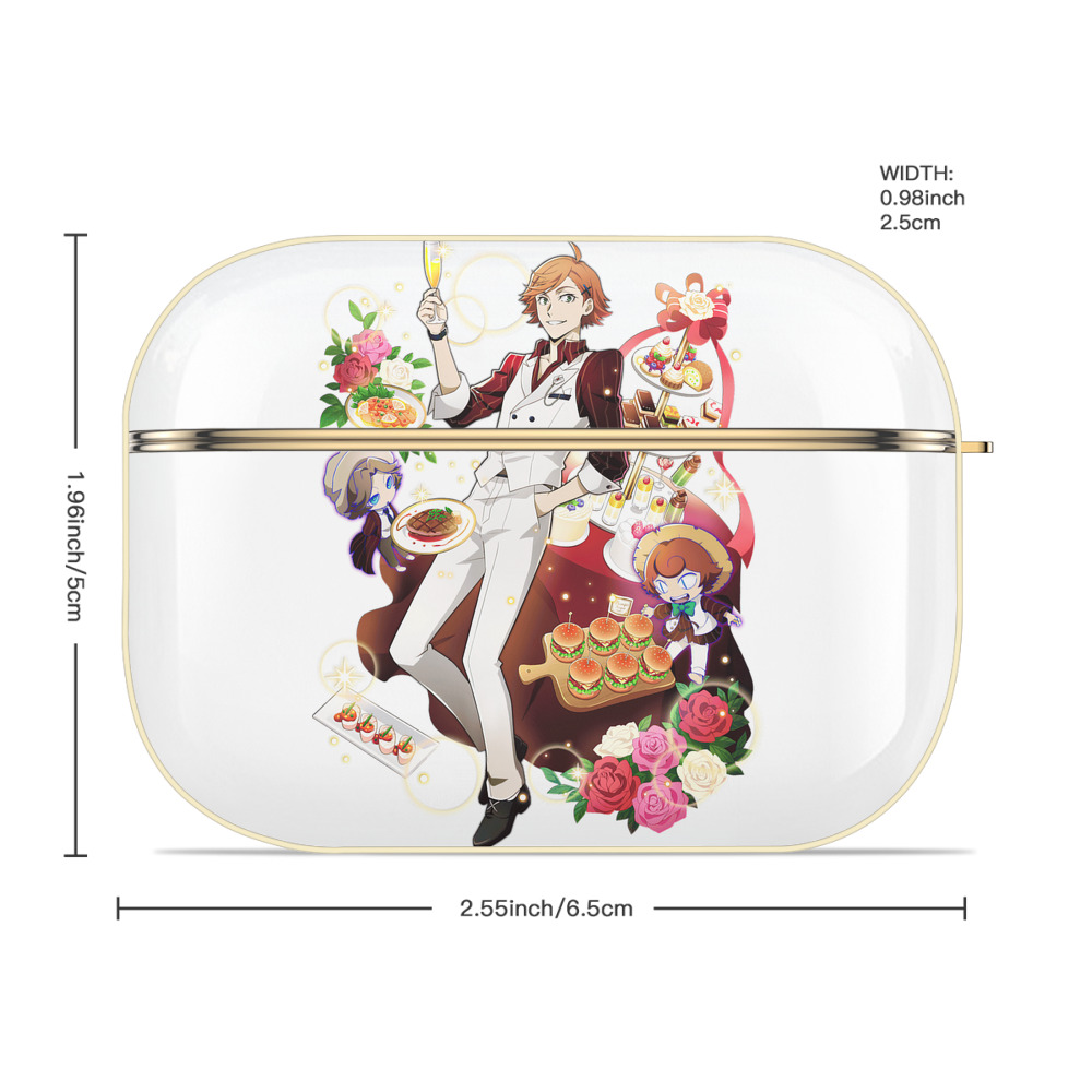 文豪ストレイドッグス Bungo Stray Dogs 【AirPods Pro用】ハードシェル保護ケース｜耐衝撃・防指紋・カラビナ付き商品仕様