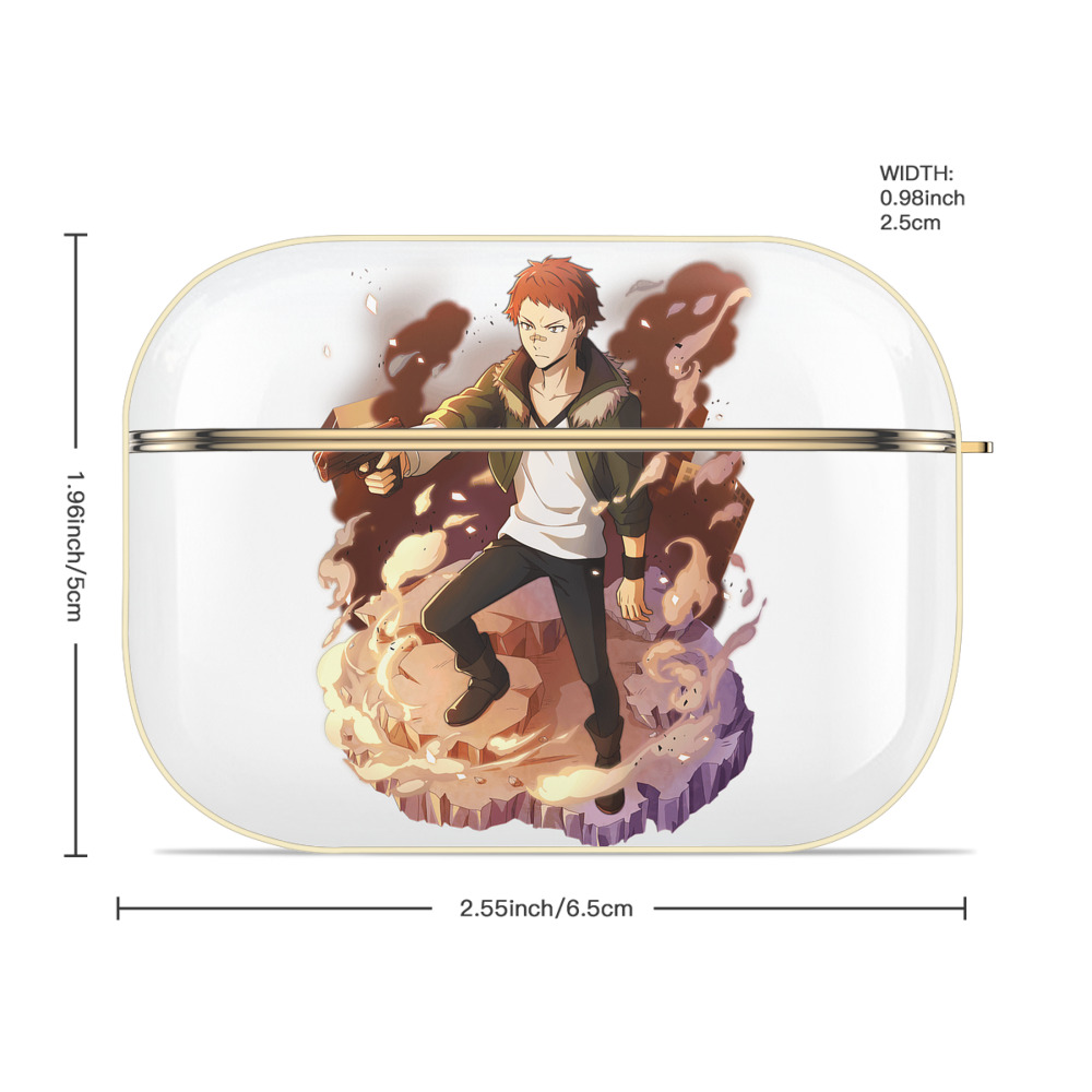文豪ストレイドッグス Bungo Stray Dogs 【AirPods Pro用】ハードシェル保護ケース｜耐衝撃・防指紋・カラビナ付き商品仕様